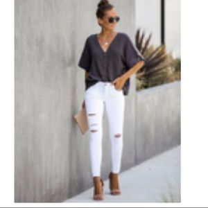 Soak It Up Cotton Button Down